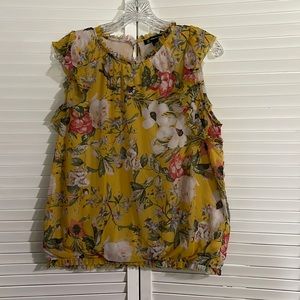 Yellow Flower INC Top